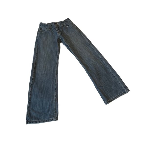 Levi's Boys' Relaxed Fit 514 Jeans - 100% Cotton - Size 14 Regular Distressed Bl - Picture 3 of 8
